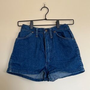 Vintage Wrangler Misses Denim Shorts